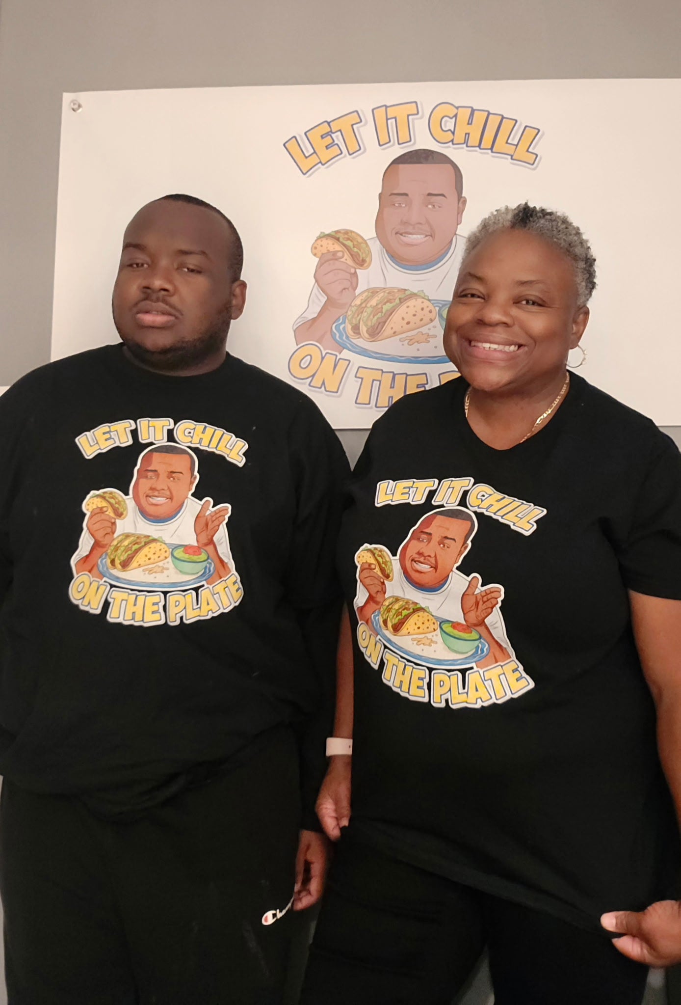 Let it Chill on the Plate - Unisex fit T-shirt