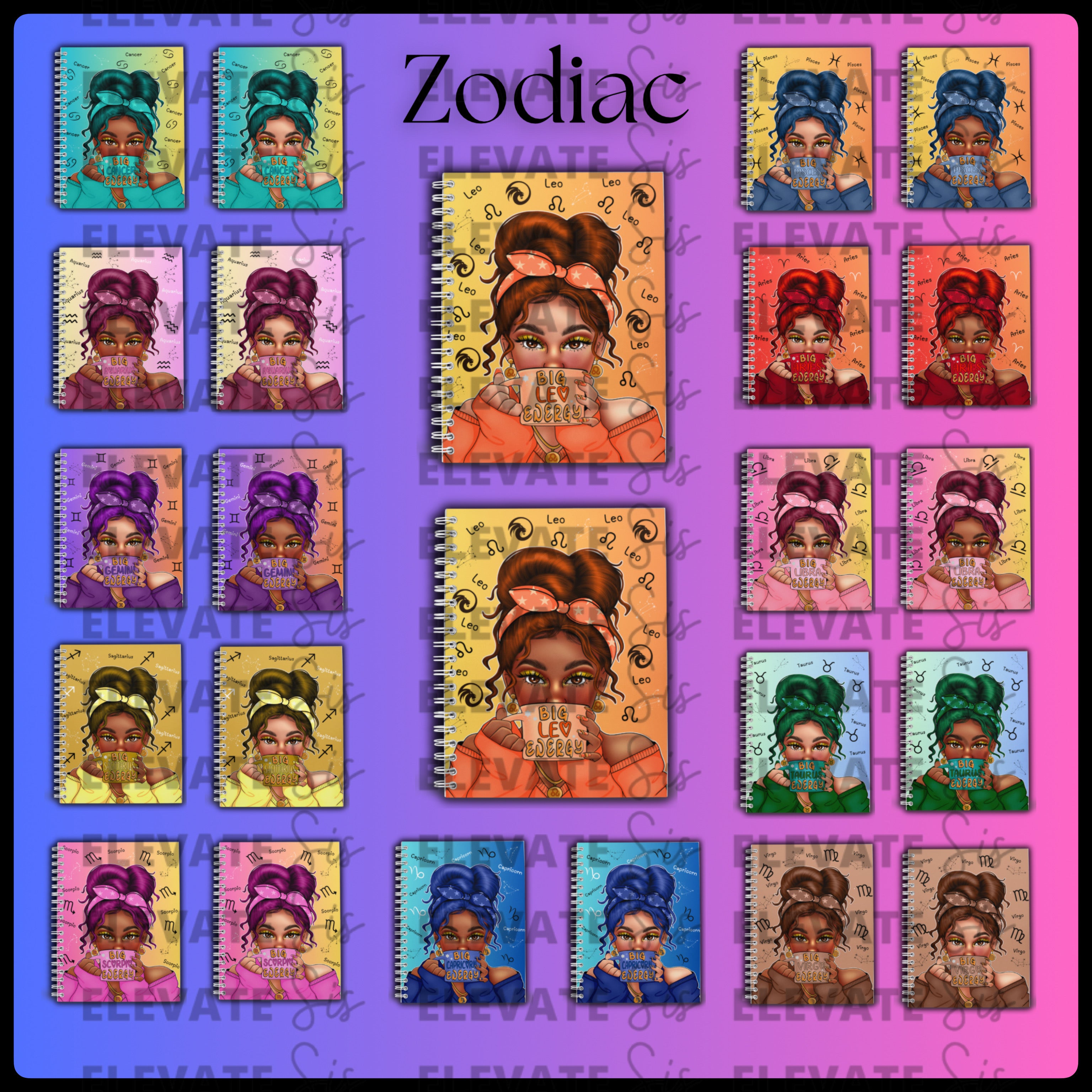 Zodiac Notebooks